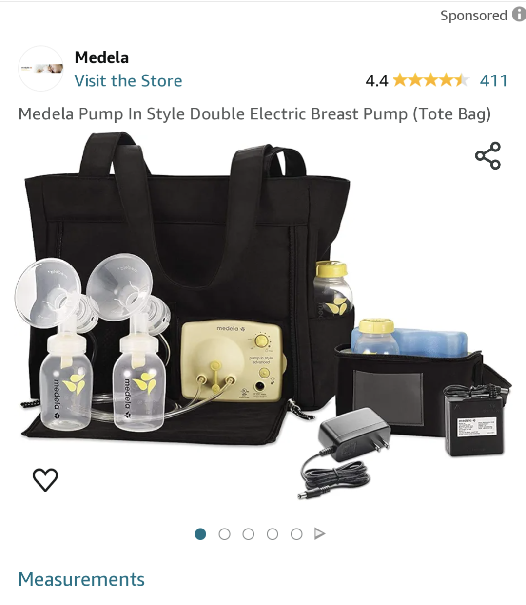 Medela Double electric pump