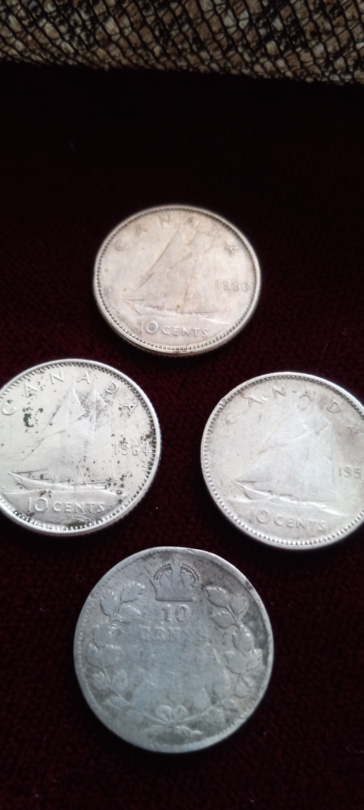 10 cent coins. 1867/1967 image indicator(3)