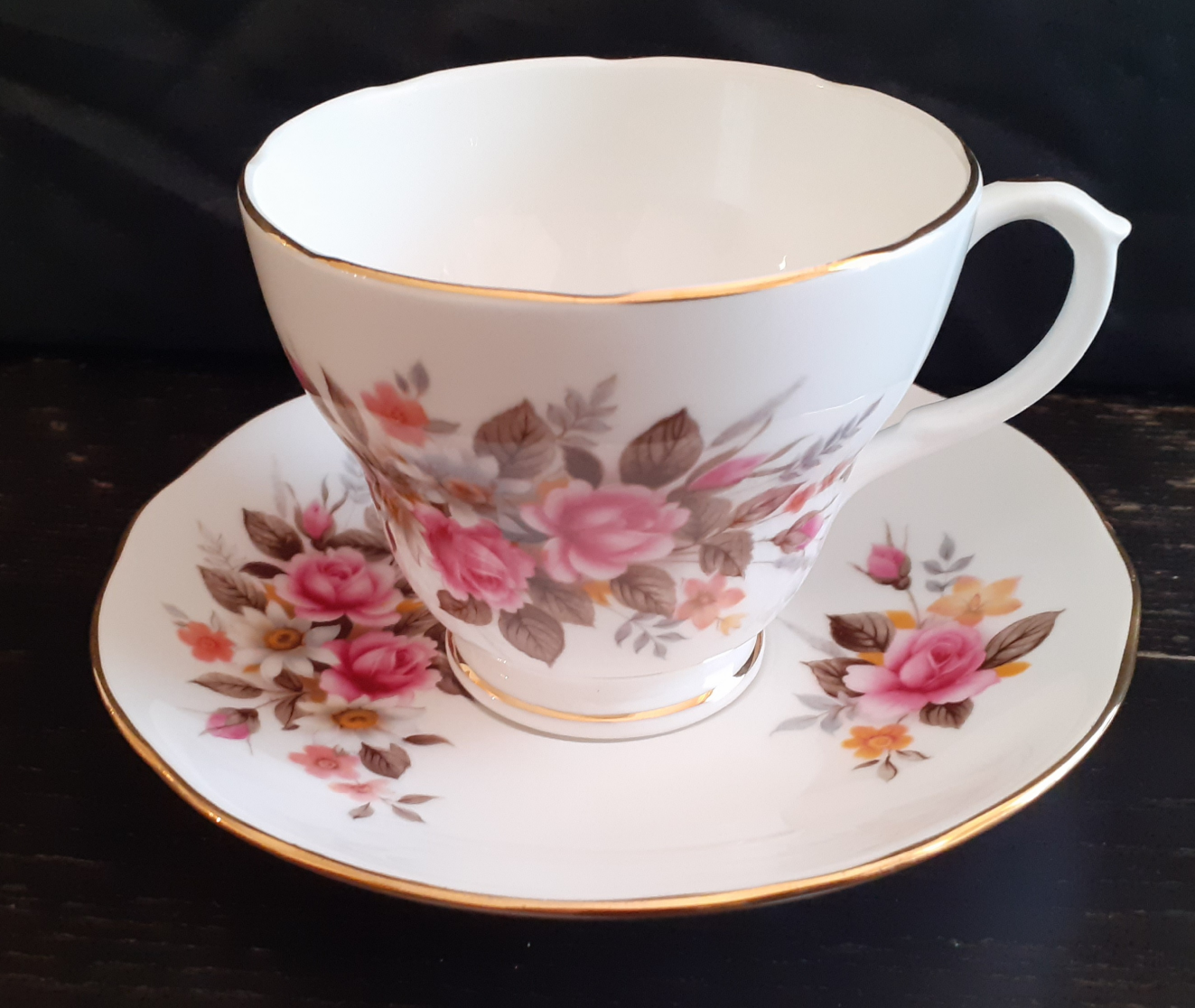 Vintage Duchess 1970's Teacup with Saucer thumbnail