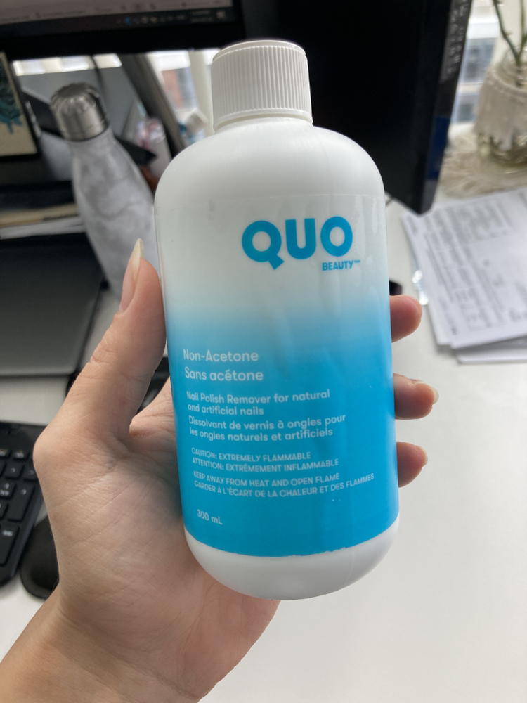 Non-acetone nail polish remover