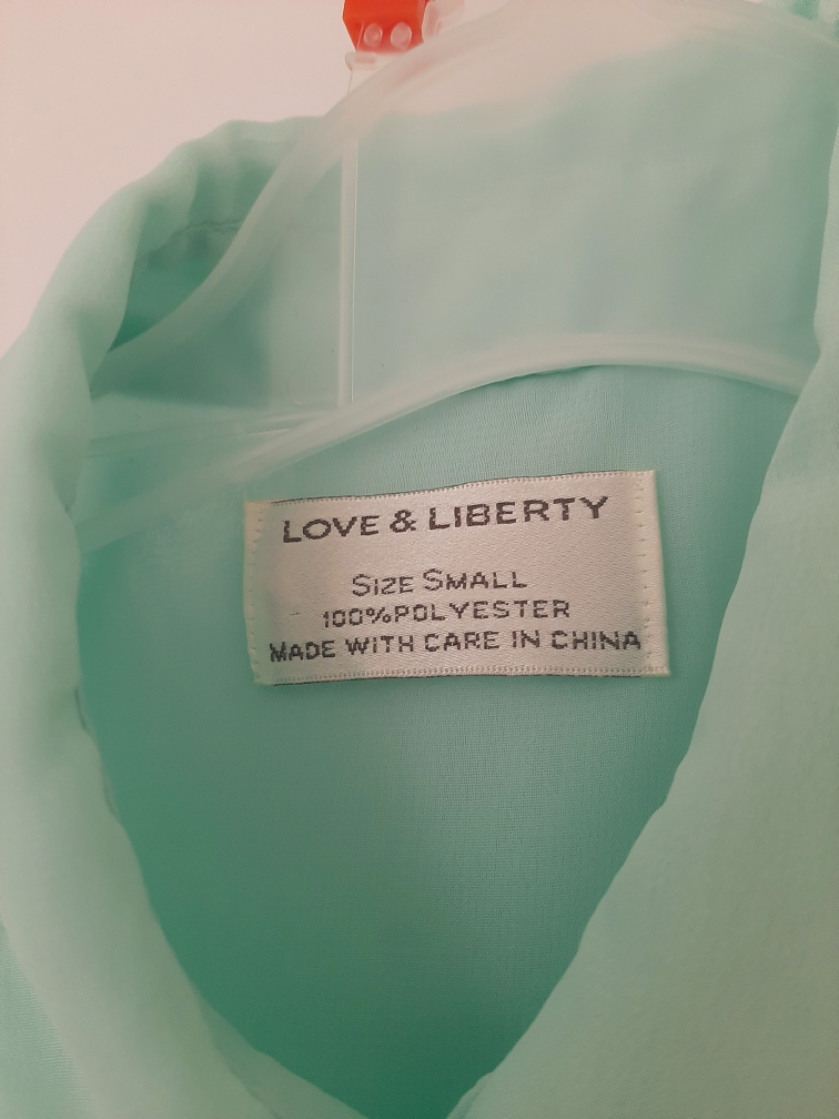 Mint Green Chiffon Vest image indicator(2)