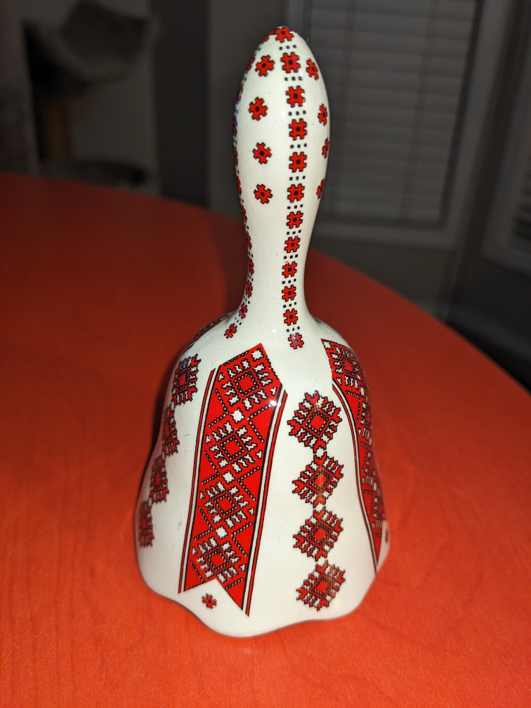 Ukrainian ceramic Bell thumbnail