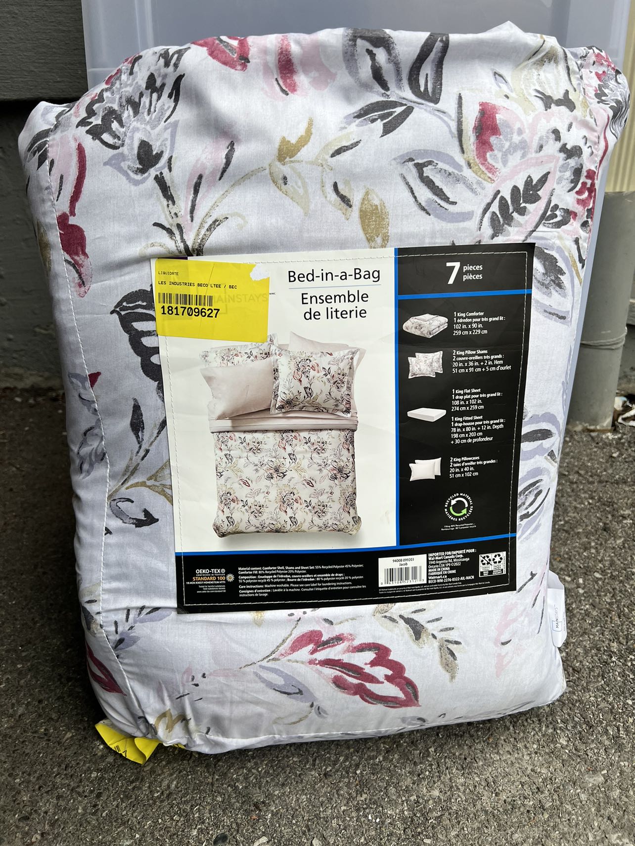 Brand new Bed in a bag king size - photo 3