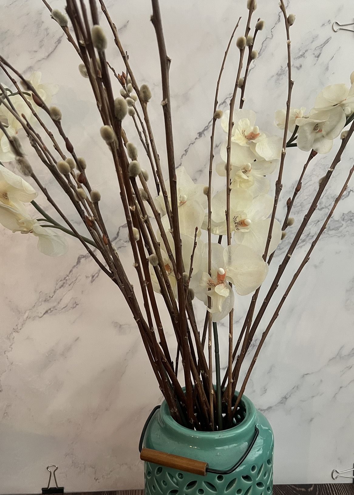 Decorative Home Container with Faux Branches image indicator(5)