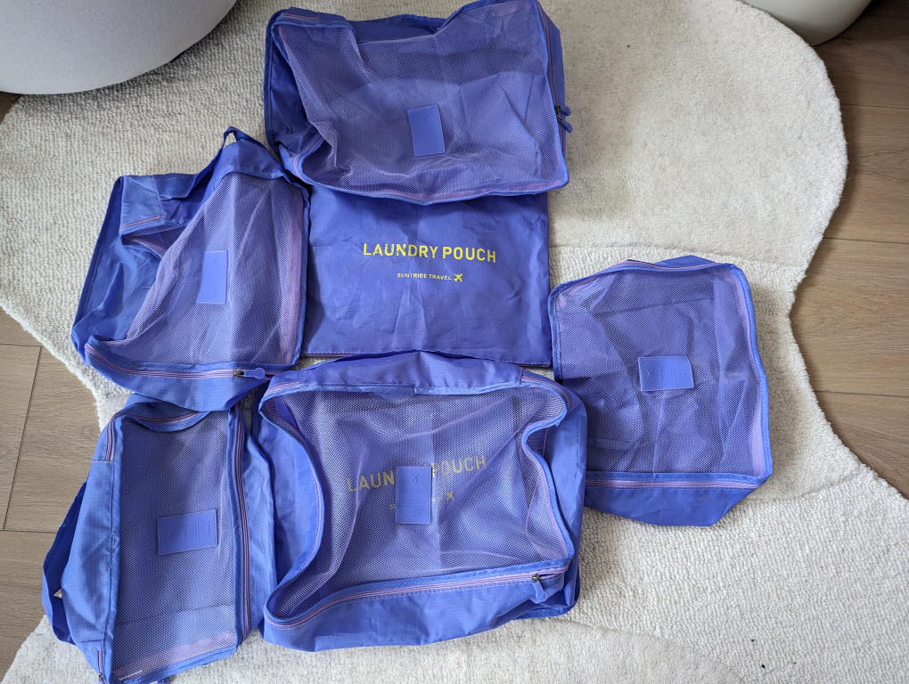 large set of package cubes for travel - photo 2