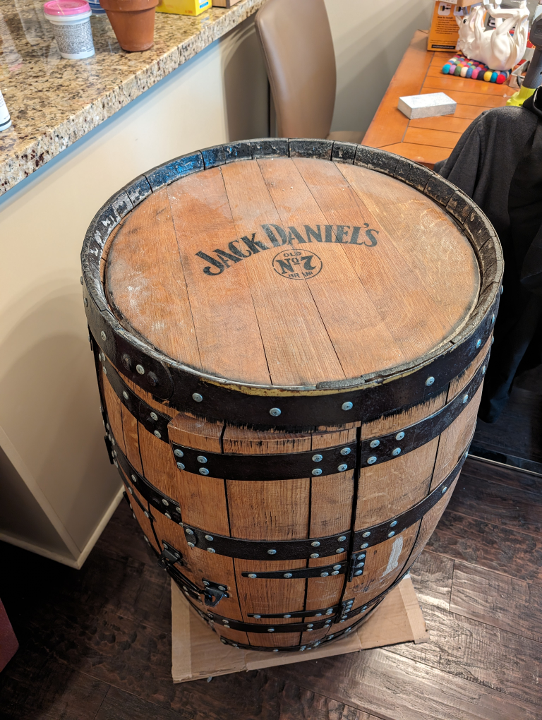 Jack Daniels oak barrel bar - photo 3
