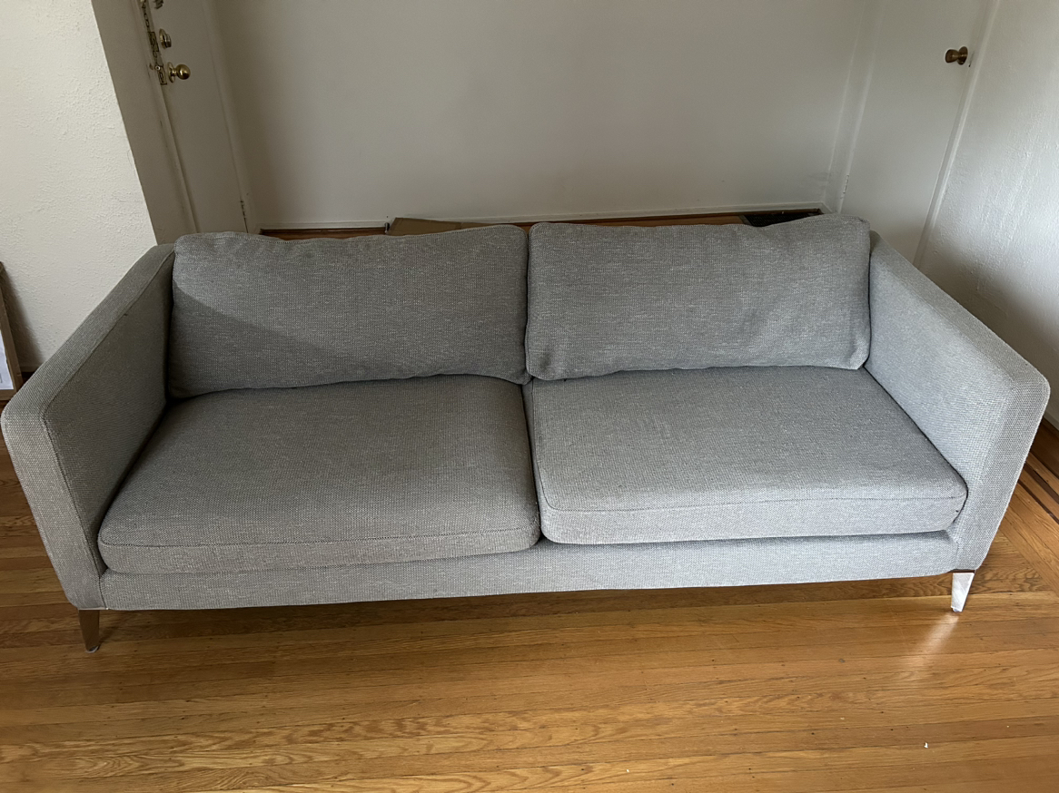 STRUCTUB GREY COUCH - Removable & Washable Covers - photo 2