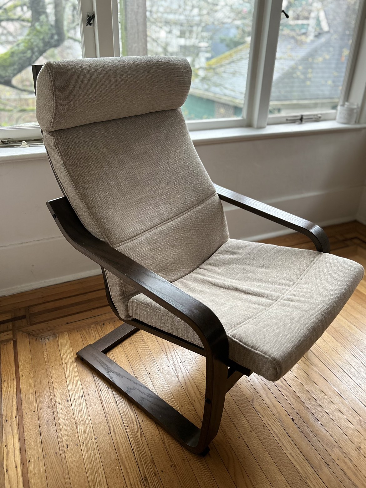 IKEA - POANG CHAIR - BROWN - photo 3