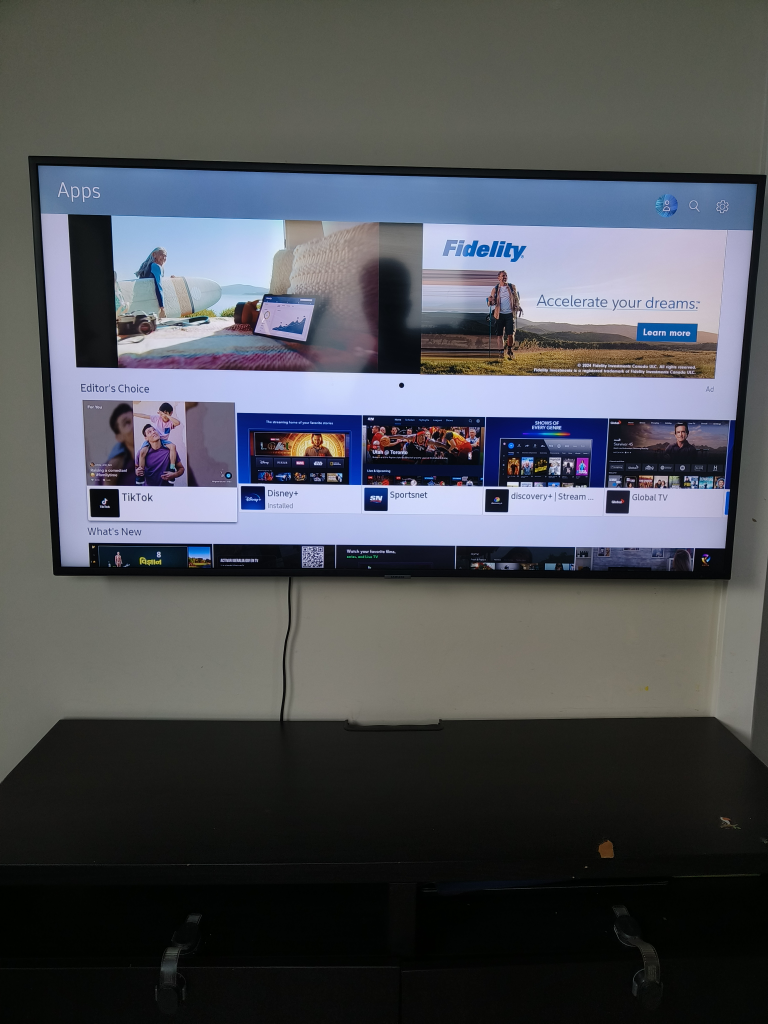 Samsung 50" UHD 4K Smart TV