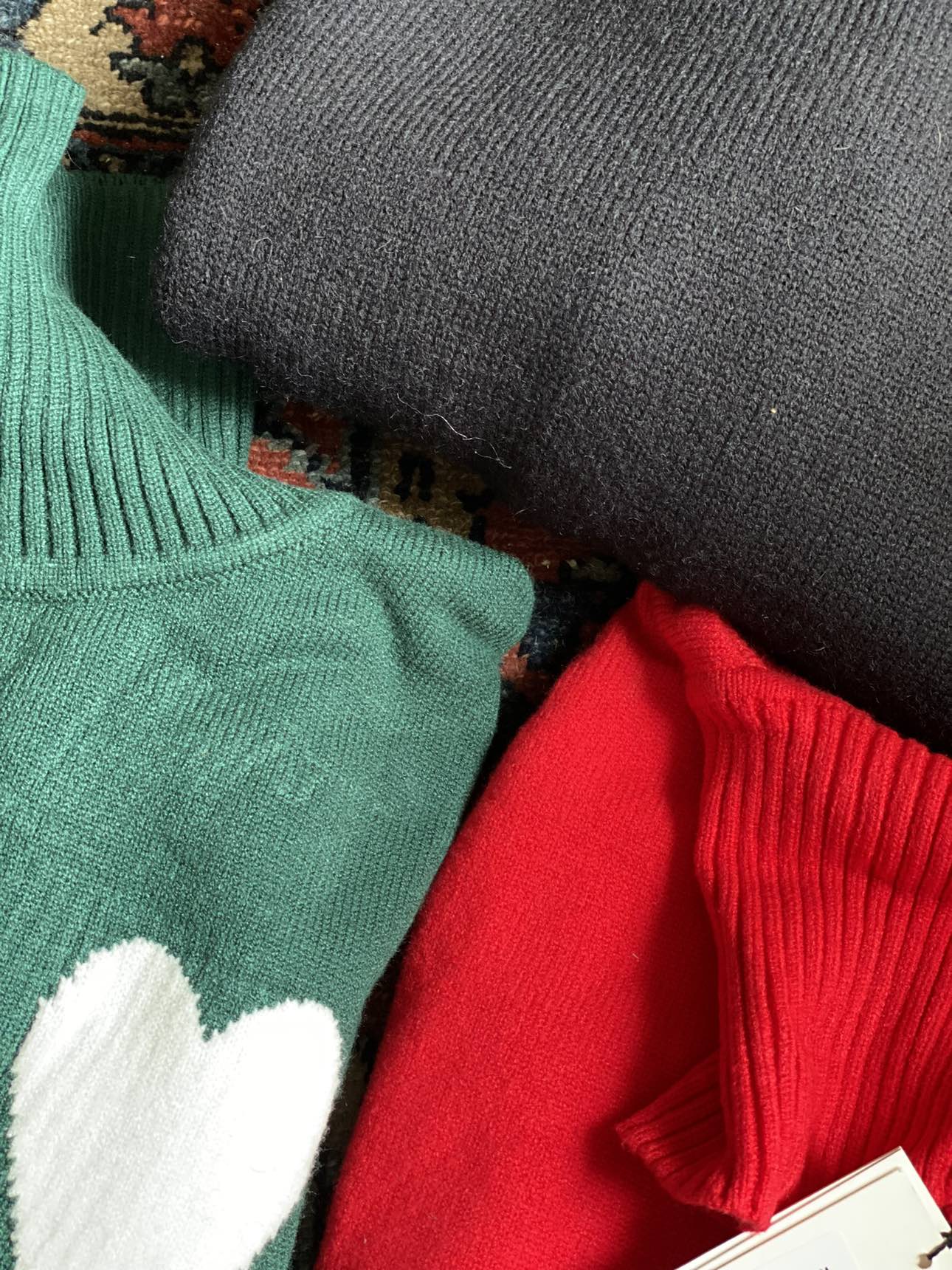 AMI Paris Ami de Coeur Crewneck Long-Sleeved Turtleneck - photo 5