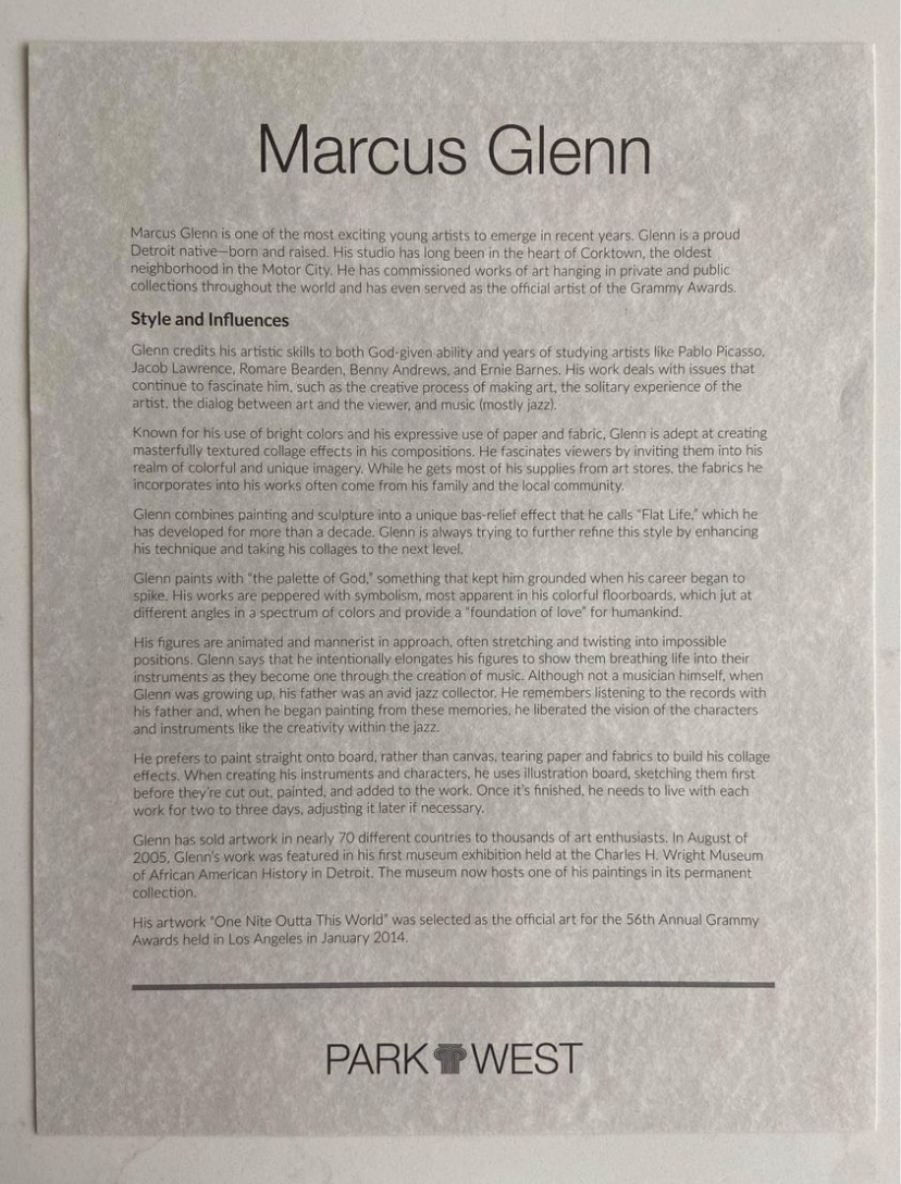 Marcus Glenn - Keys to the Soul (Red) - Lithograph - photo 5