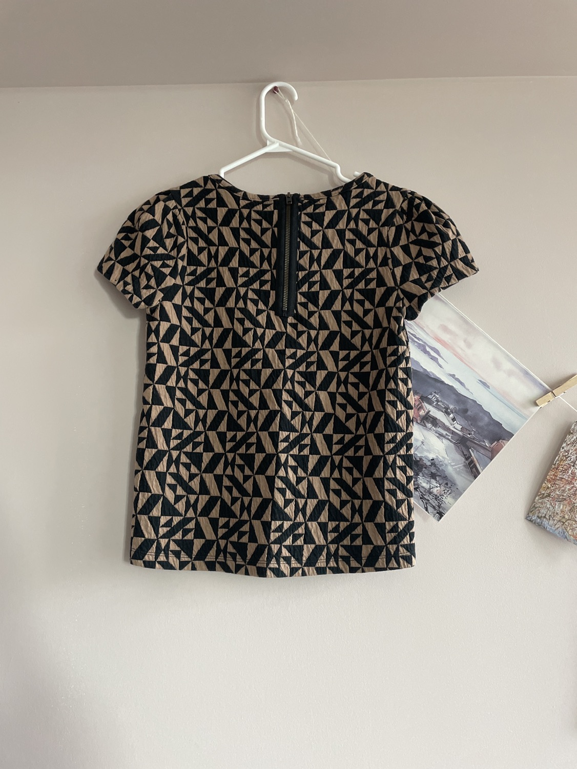 Anthropologie geometric shirt image indicator(3)