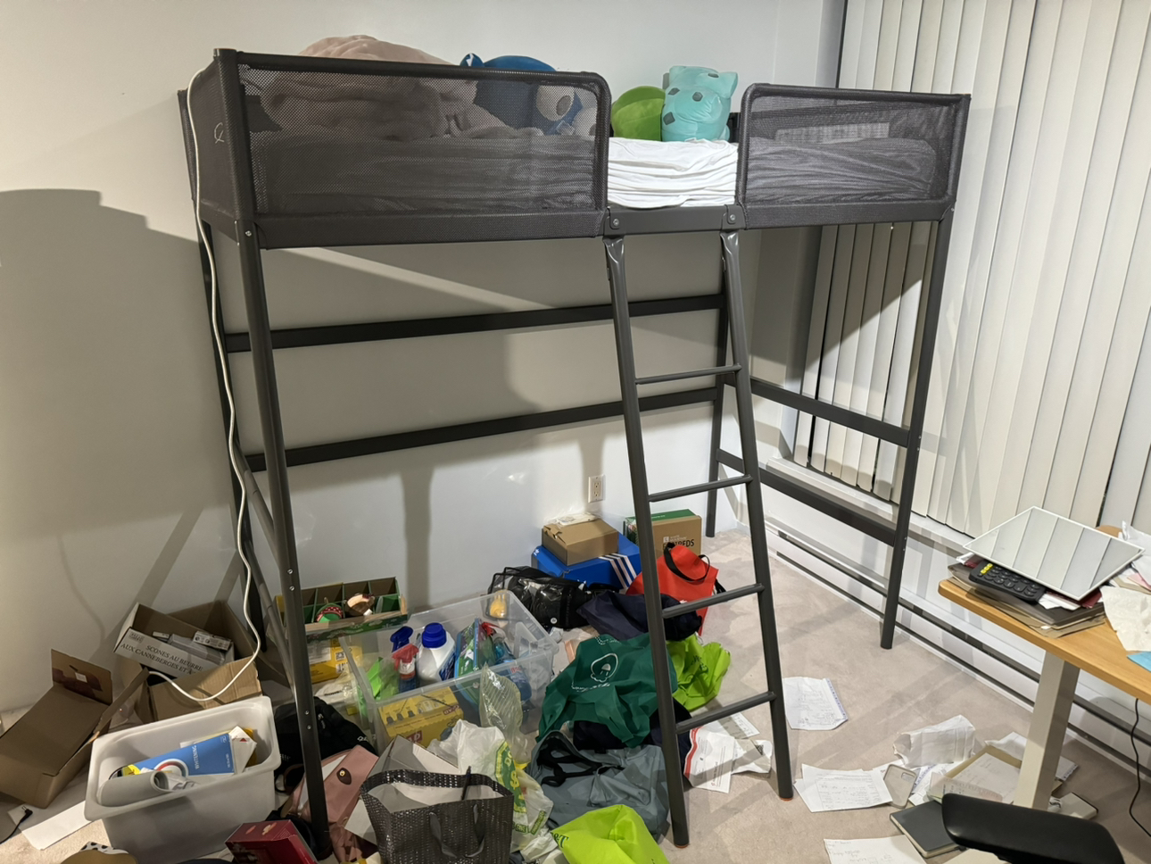 IKEA TUFFING Loft Bed Frame (Twin)