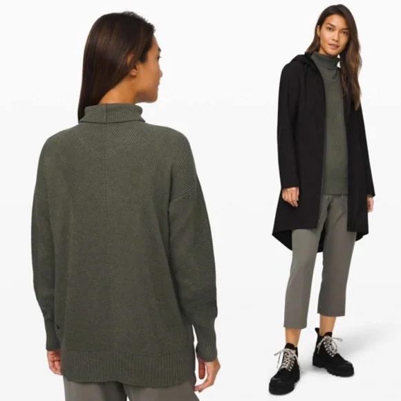 Lululemon XL Cozy Calling Pima & Yak Sweater