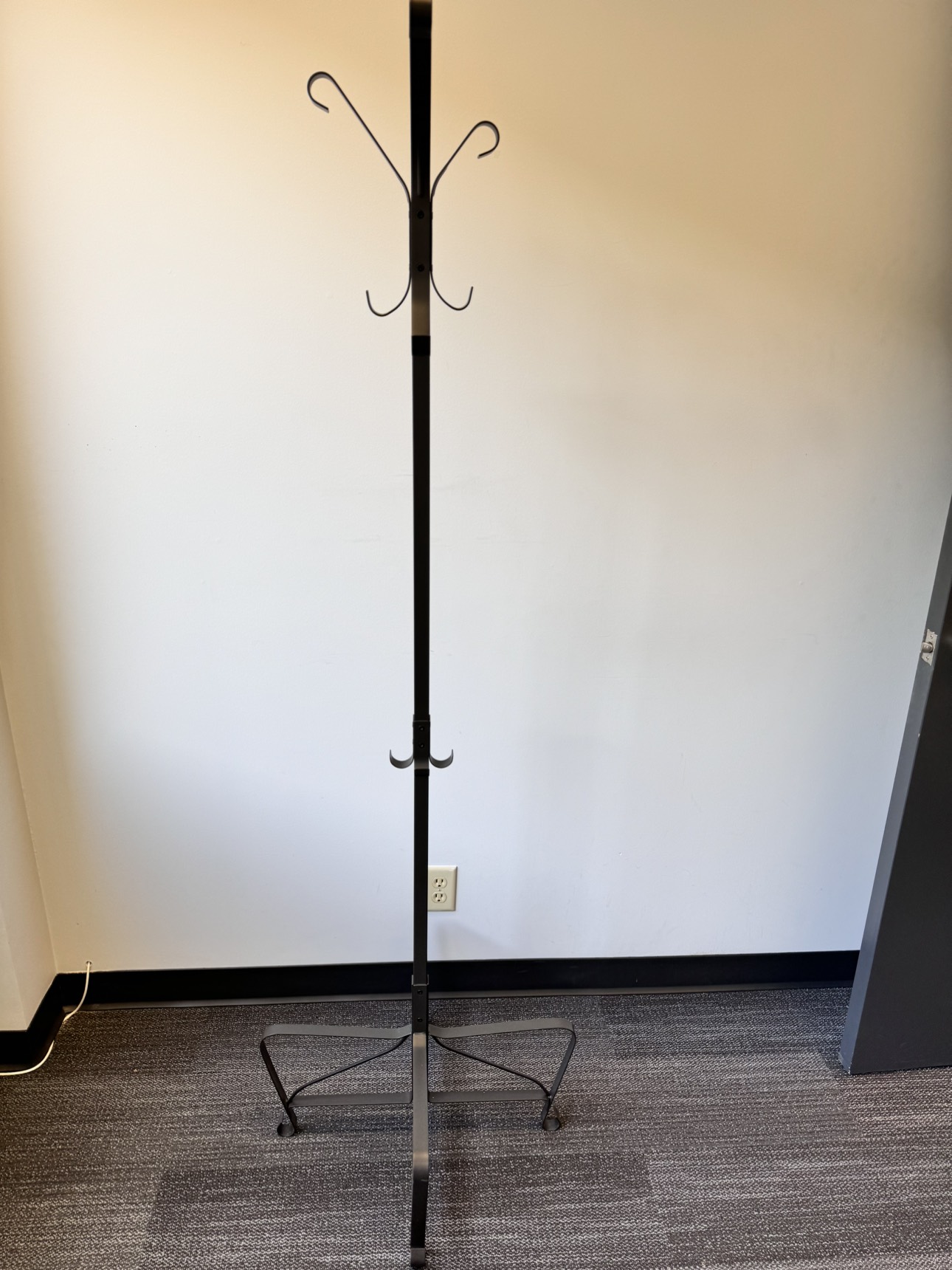 Metal Standing Coat and Hat Hanger - photo 2