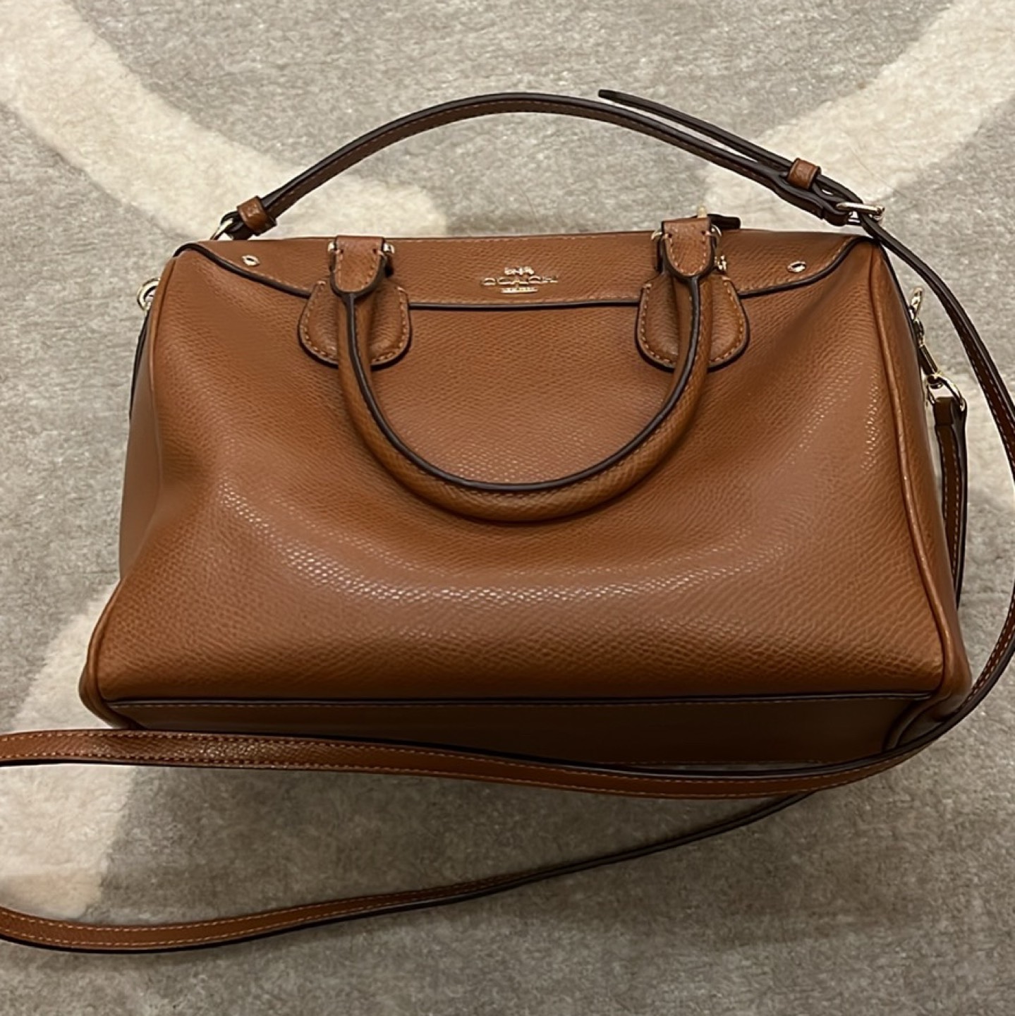 Coach Crossbody Satchel Bag thumbnail