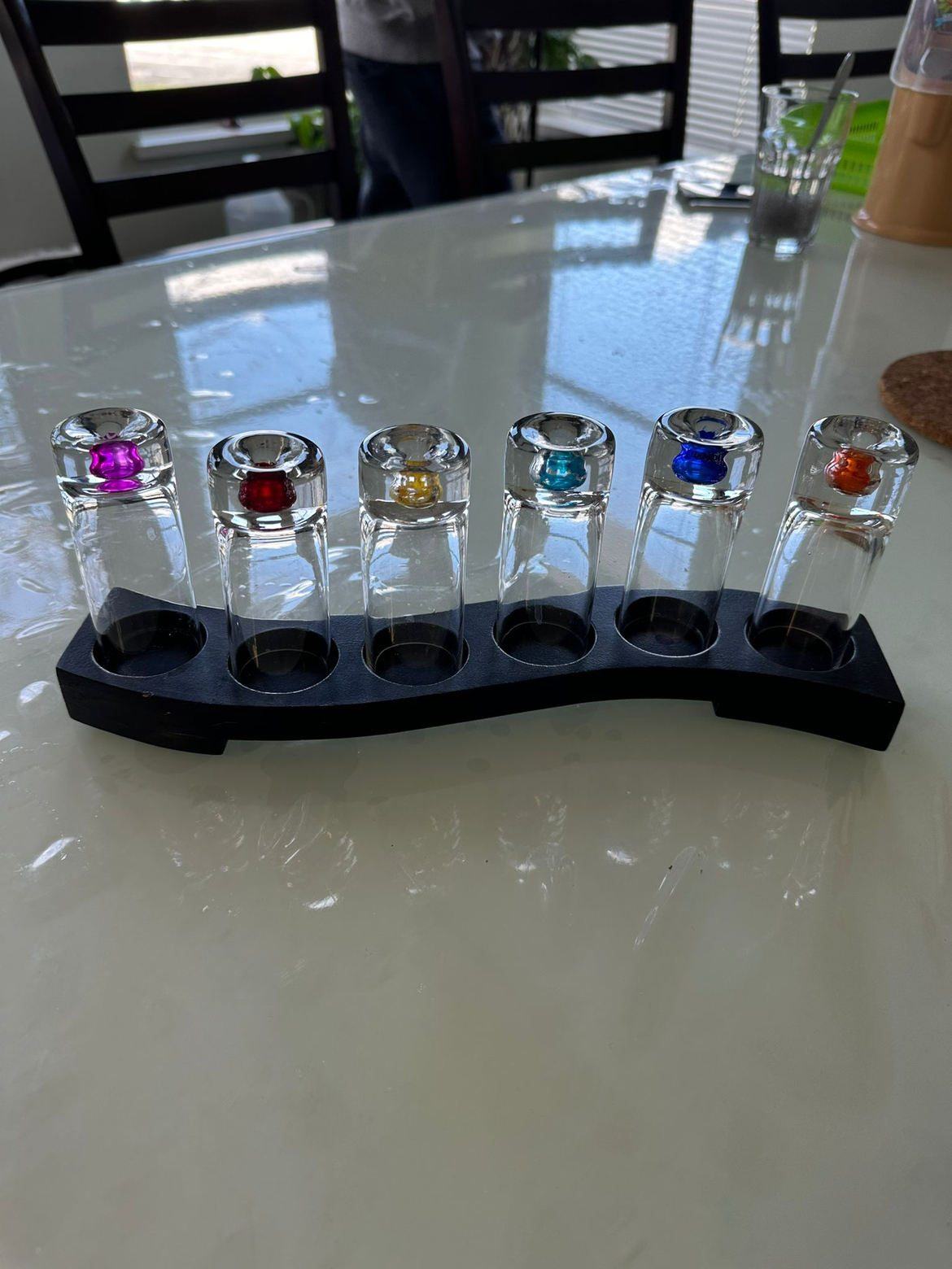 Shot glasses and holder thumbnail