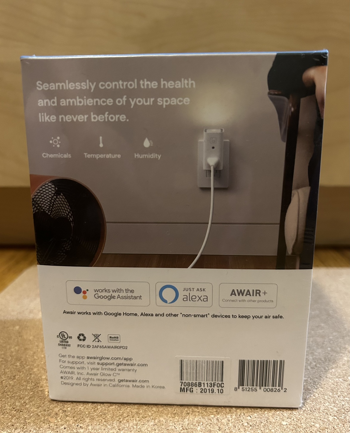 AWAIR glow air quality monitor New details by the picture image indicator(2)