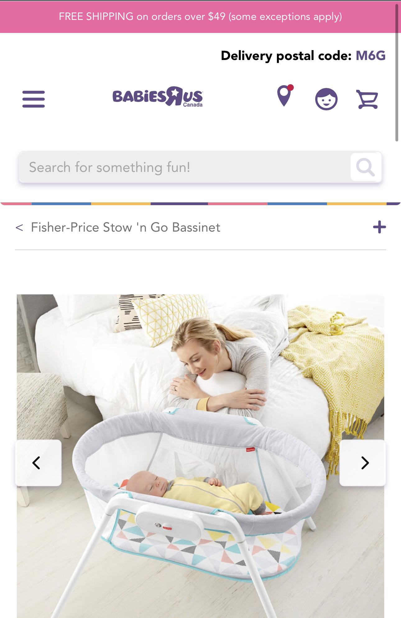 Brand new fisher price bassinet never opened - photo 5