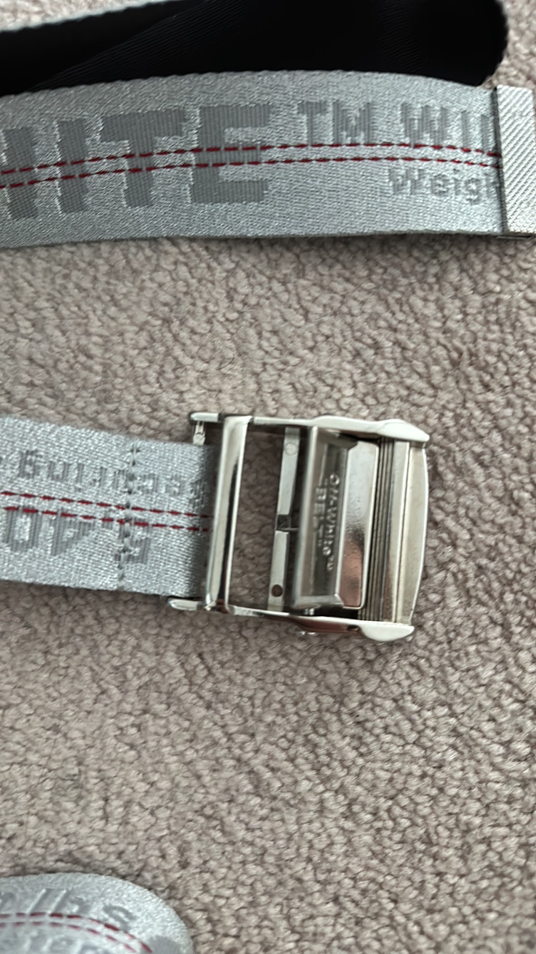 Off-White | Classic Industrial Silver Belt image indicator(3)