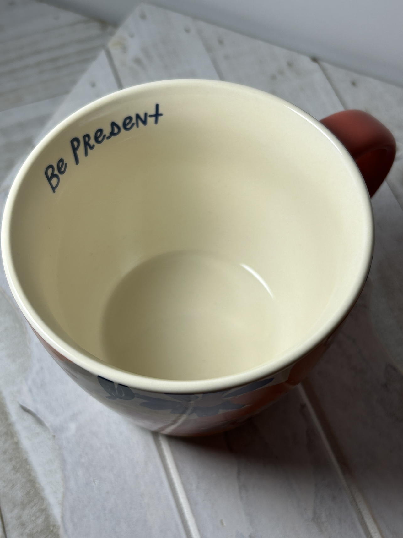 🥕 Opalhouse Stoneware Floral Coffee/Tea Mug Cup image indicator(4)