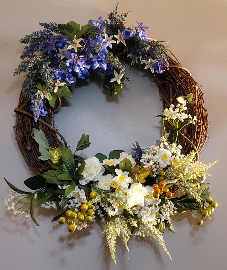 Decoration Spring and Autumn Wreath