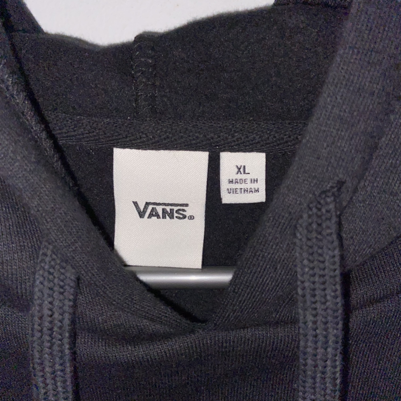 Vans Floral Saftey Pin Sleeves Hoodie NWT size XL image indicator(4)