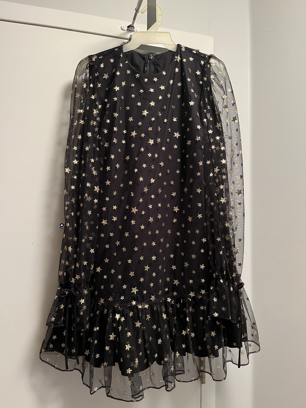 Molby the Label Goldie dress in Gold Star print image indicator(3)