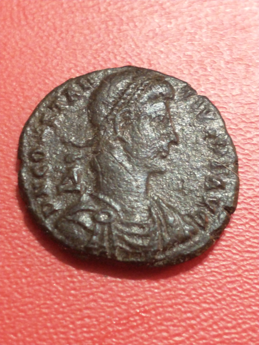 Circa 3rd century Ancient Roman coin, Hungary-found thumbnail