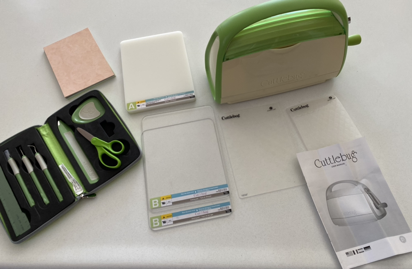 Cuttlebug Embossing Machine.