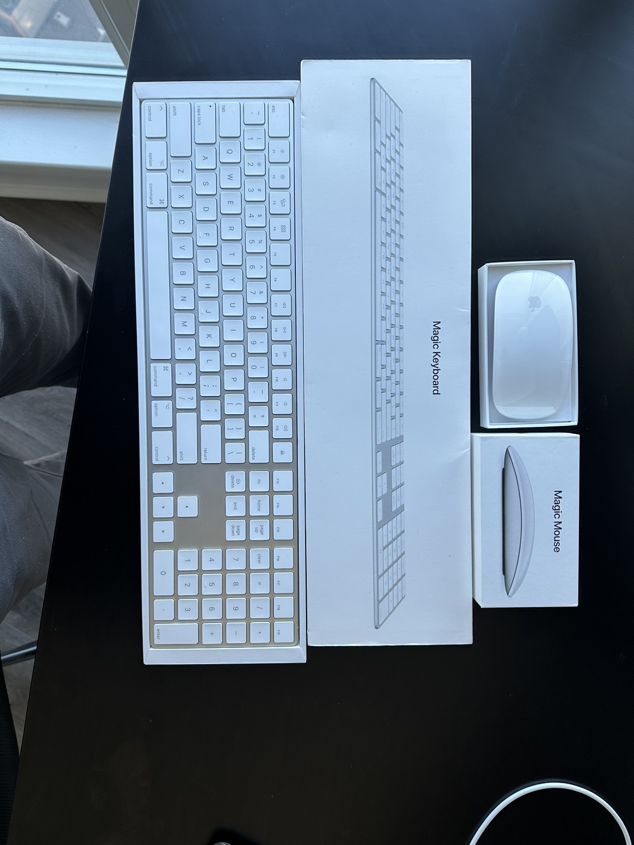 Apple magic keyboard and mouse brand new