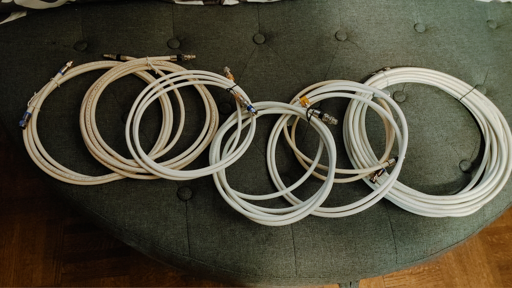 #freecycle Coaxial cables, connectors, and digital antennas - photo 3