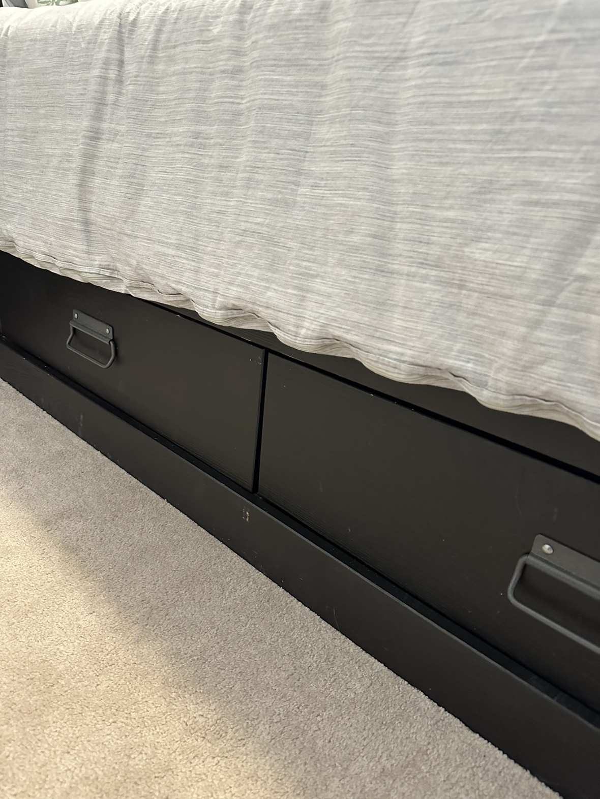 Queen Bed Set - Bedframe, Mattress, & 2x Night Tables image indicator(2)