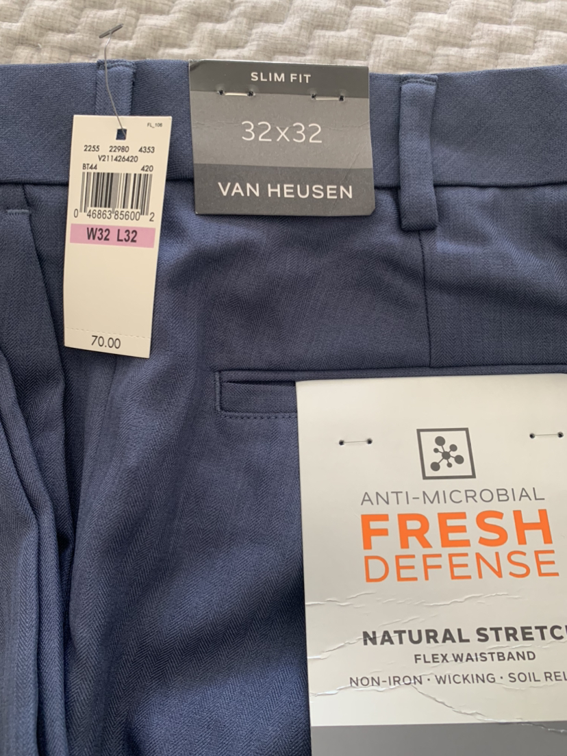 New Van Heisenberg dress pants Size 32 x 32 image indicator(2)