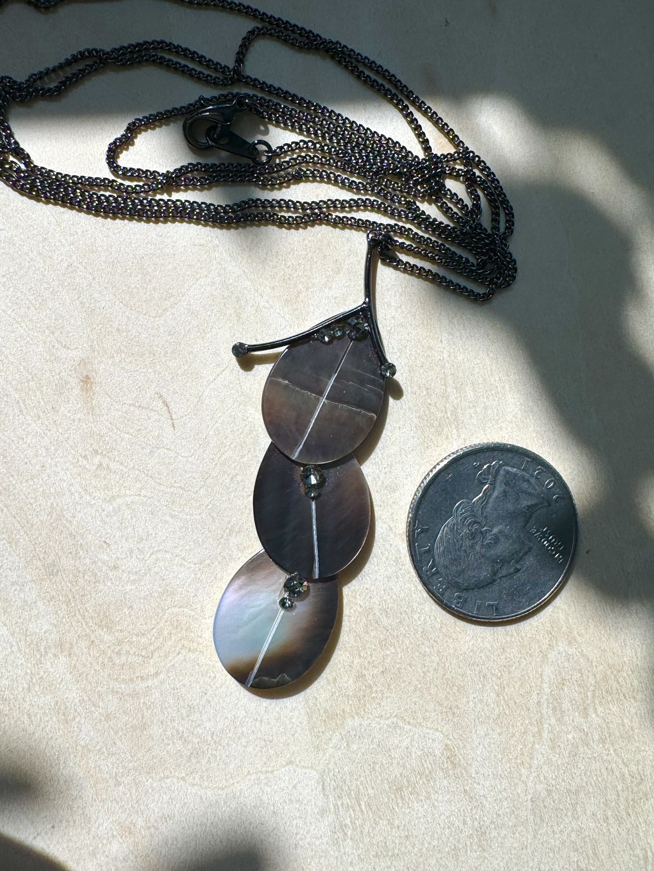 Mother of pearl necklace [NEW] 🥕 image indicator(2)