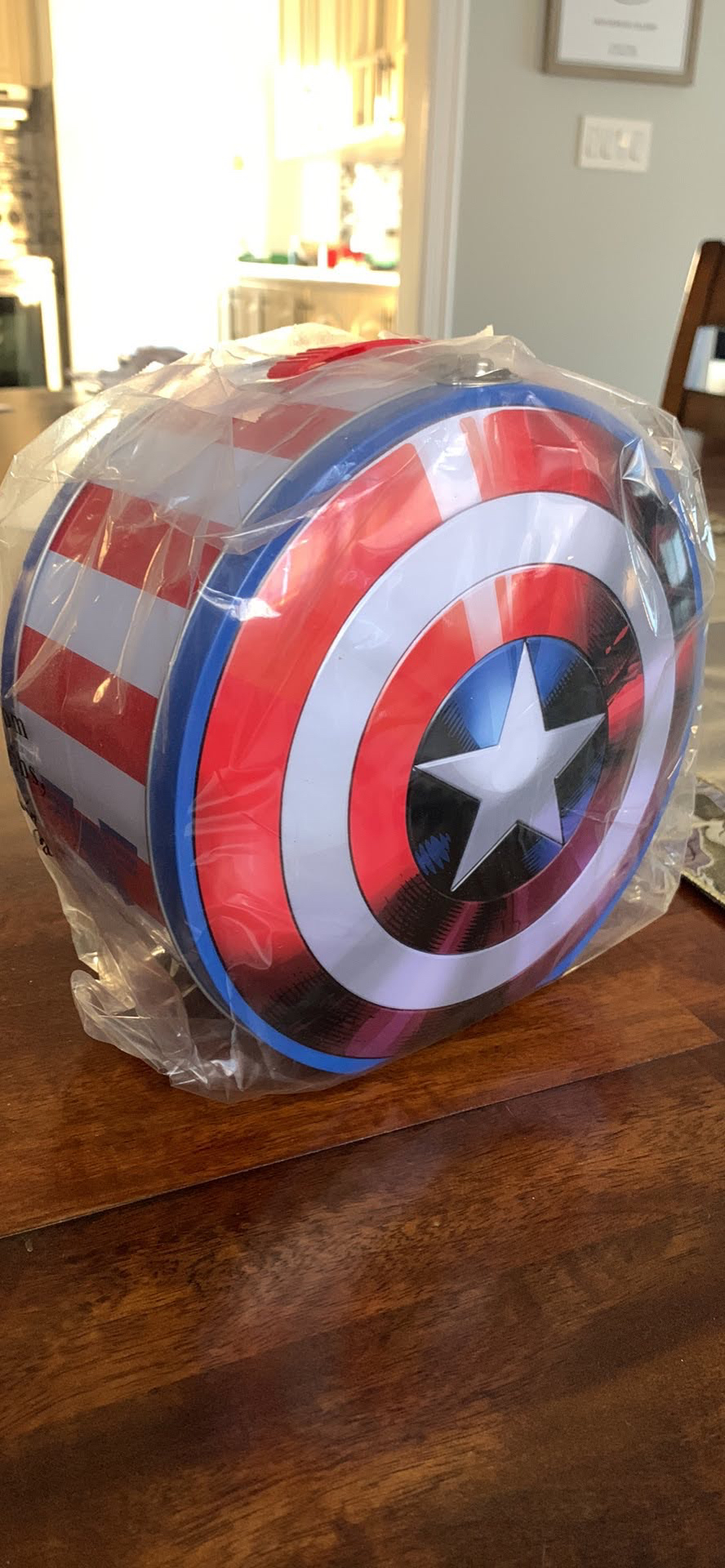 Avengers Captain America Shield Shaped Tin