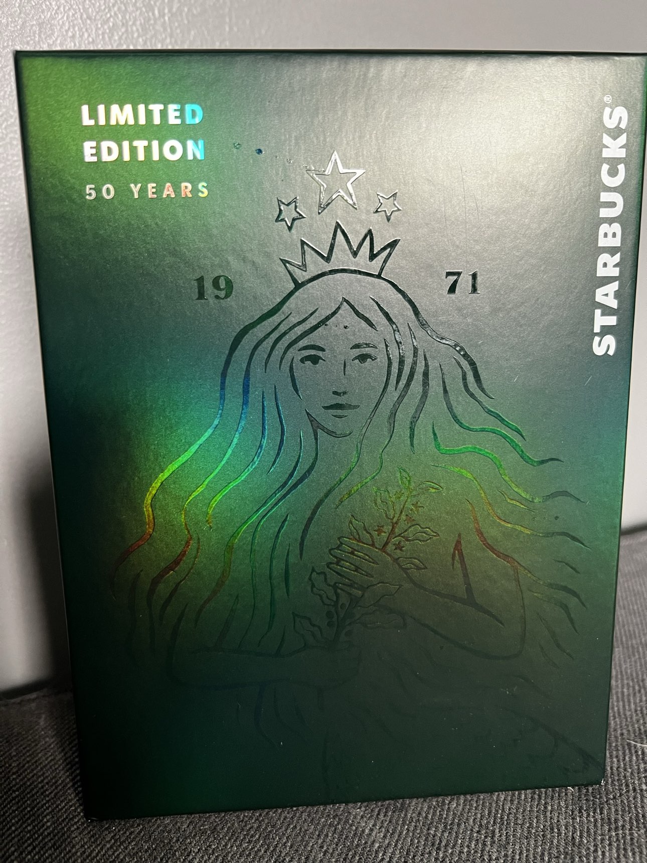 BNIB Starbucks 50th anniversary siren travel mug *PU SOUTHWOOD* thumbnail