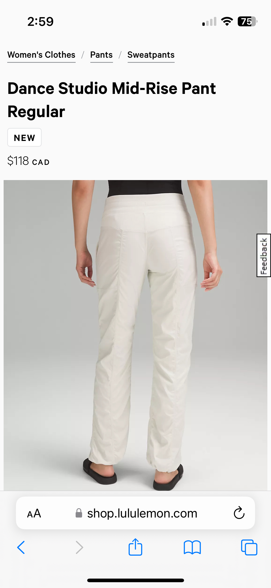lululemon Dance Studio Pant (tall) image indicator(3)