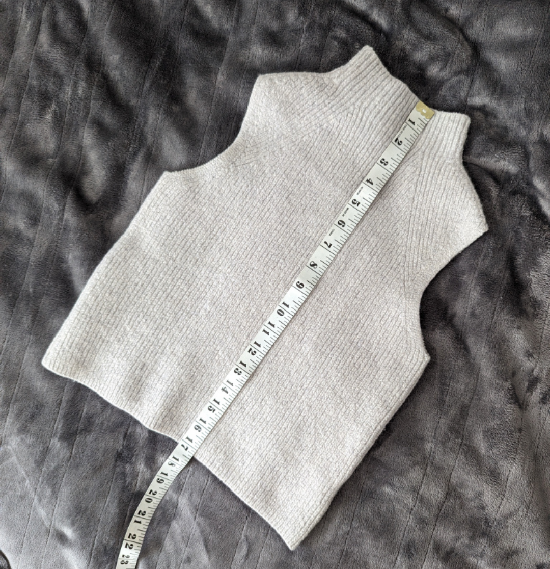 Wilfred Grey Sleeveless Wool Top - photo 5