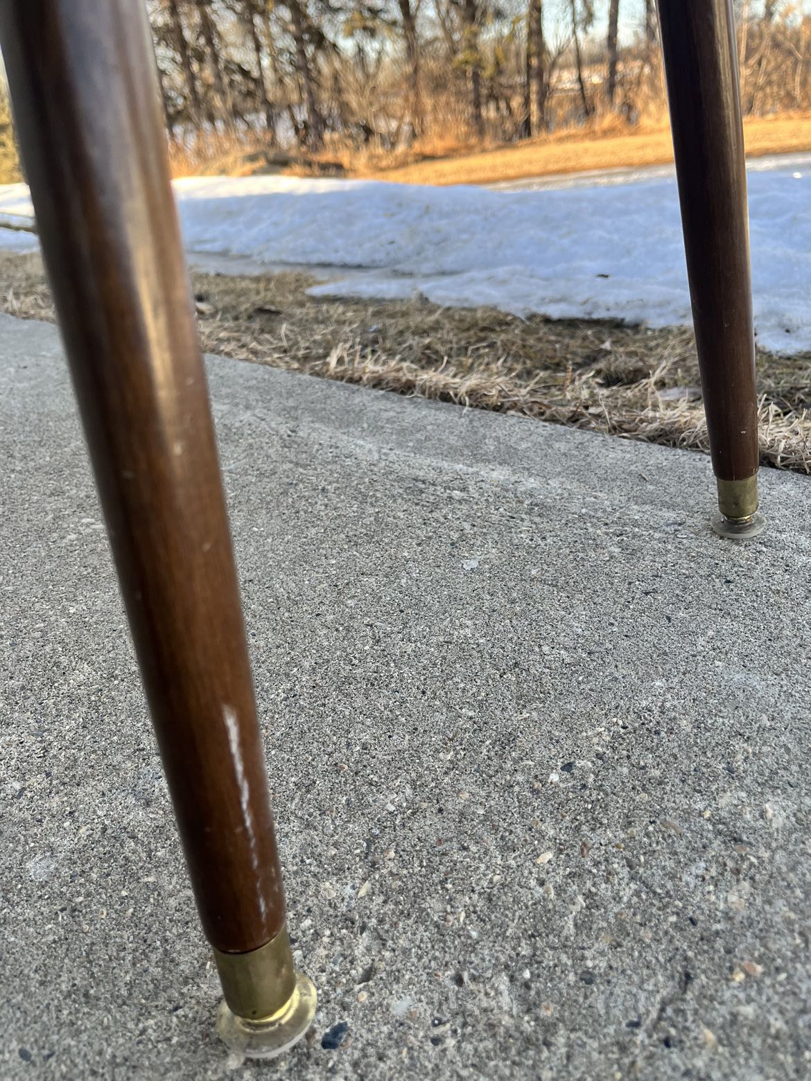 Mid-Century Modern End Table - $30 - photo 5