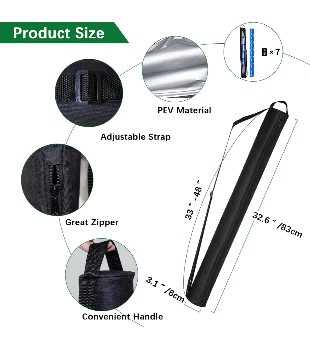 NEW!   Golf Cooler Bag for drinks. - photo 3
