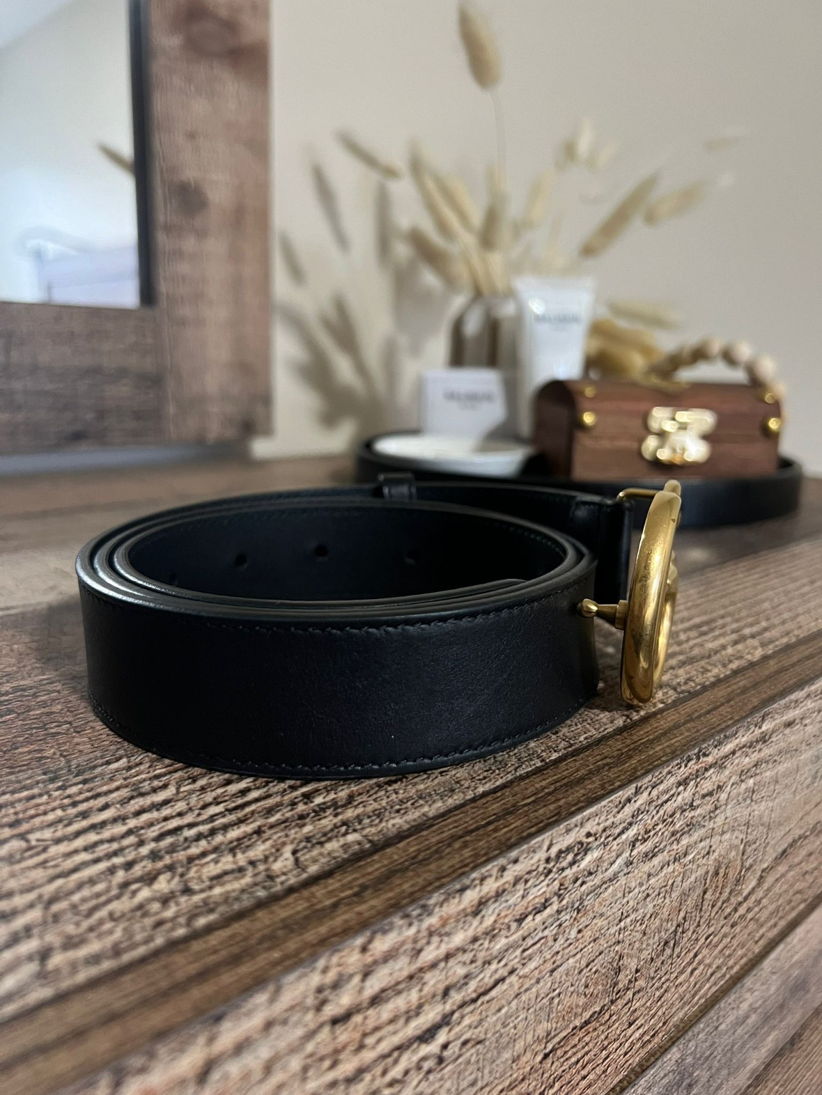 Gucci | Size 90 Double G Buckle Belt image indicator(4)
