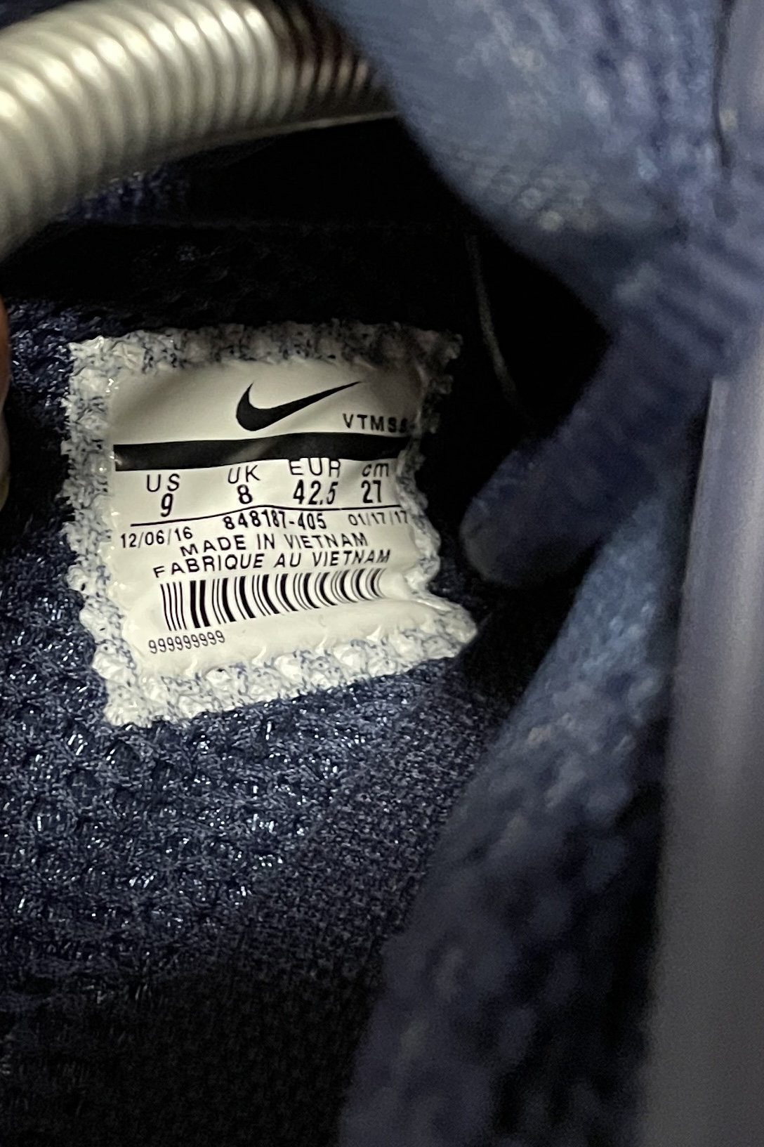 Nike Presto Essential Midnight Navy Blue Size 9 US - photo 5