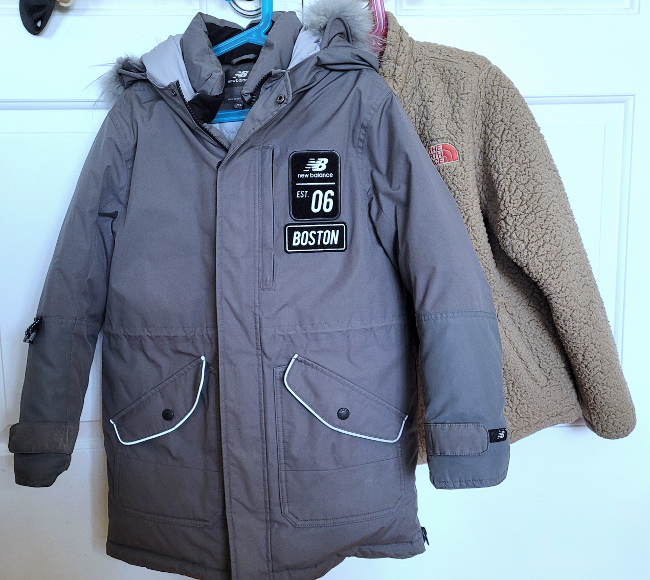New Balance goose heavy jacket + reversible jacket thumbnail