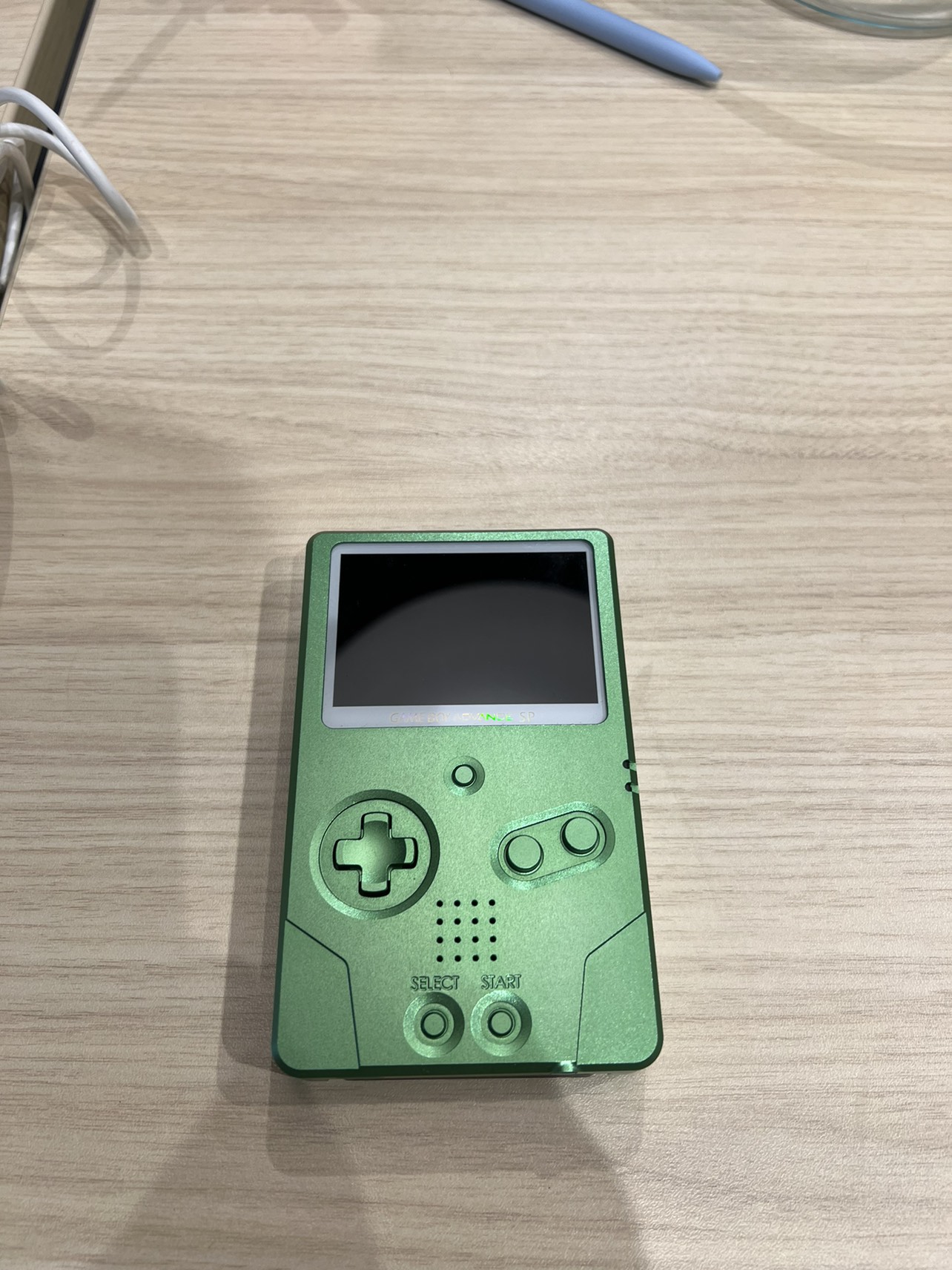 custom Gameboy Advance SP - Modded image indicator(5)