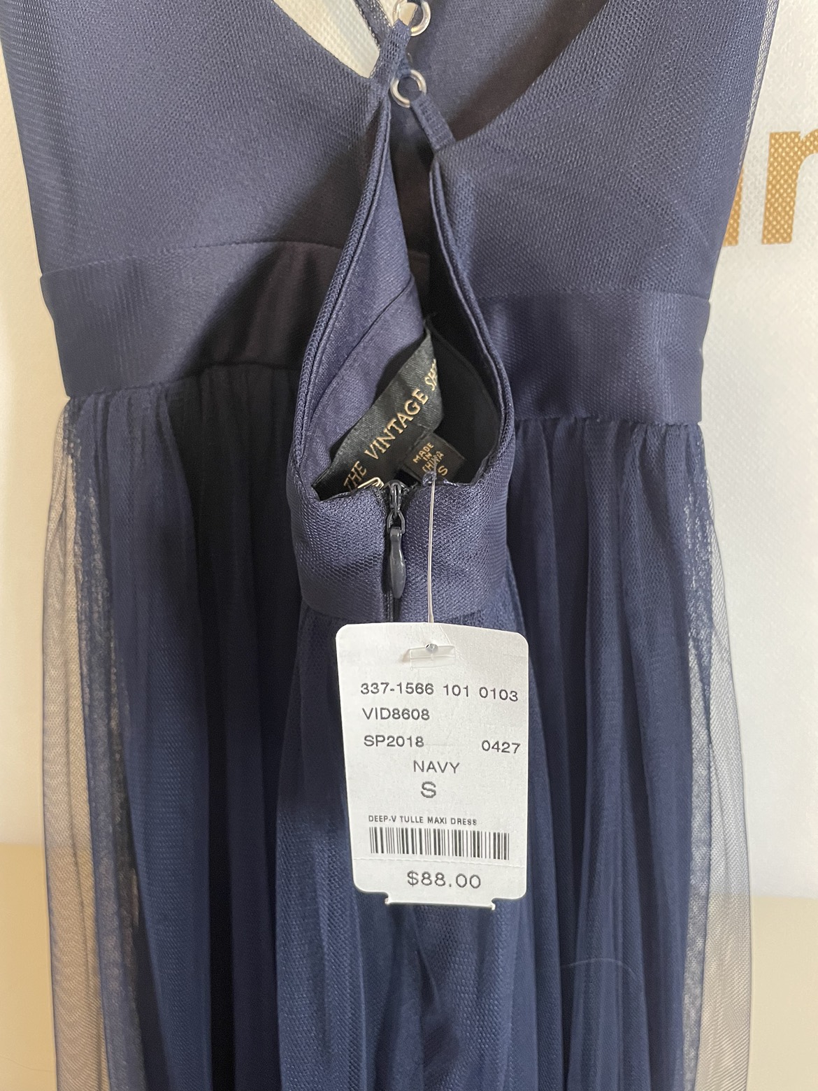 Mendocino Navy Evening Dress - photo 5