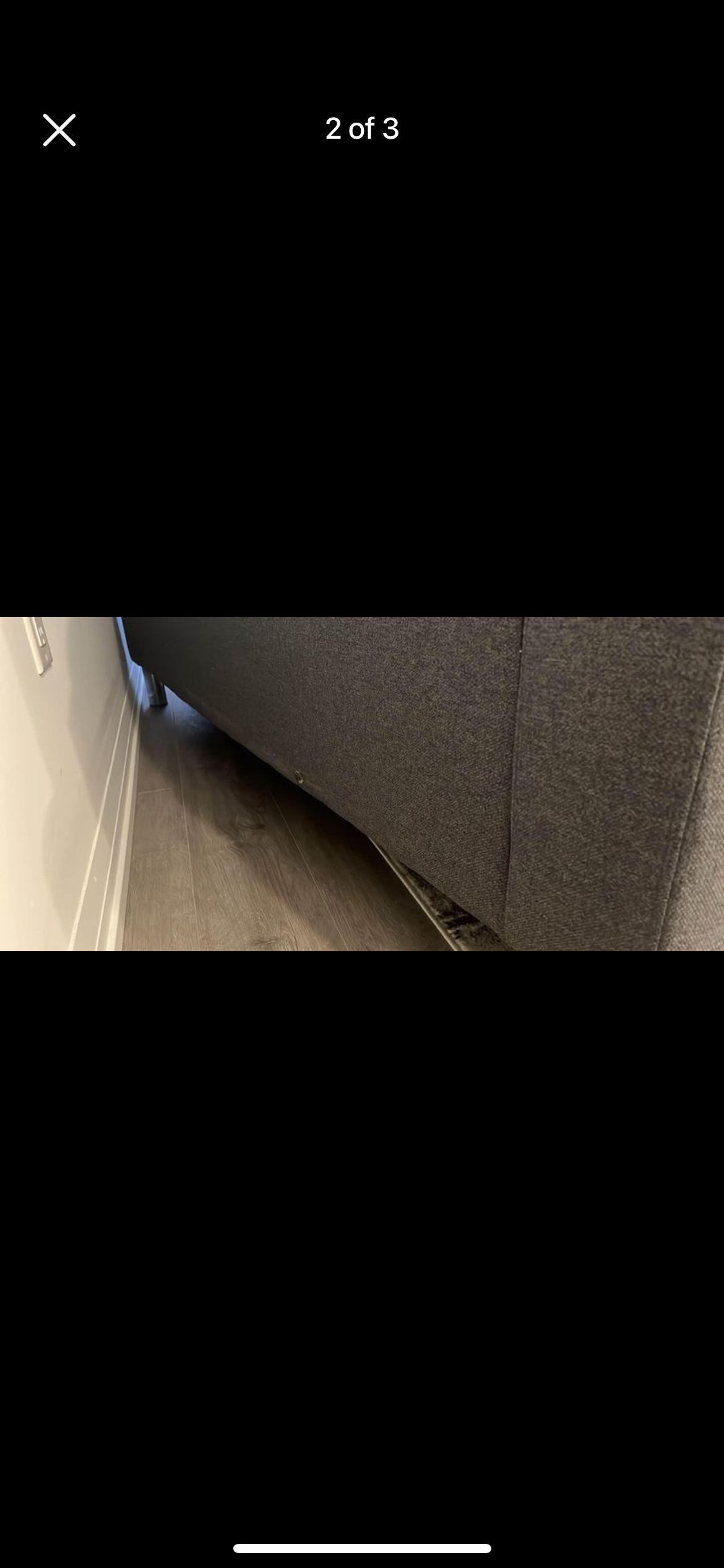 Grey sectional sofa for condo living - photo 3