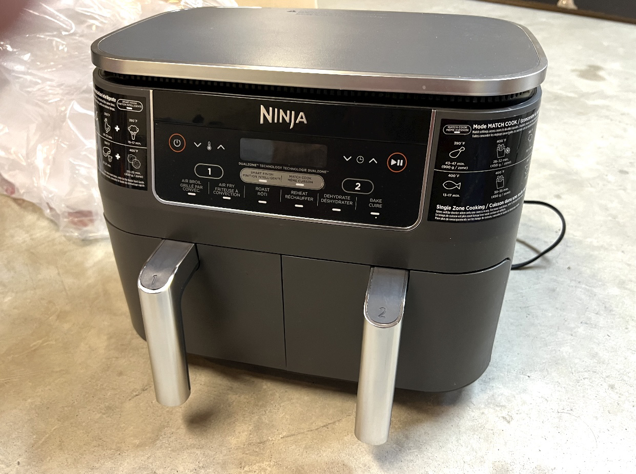 Air Fryer Dual with Dual Baskets