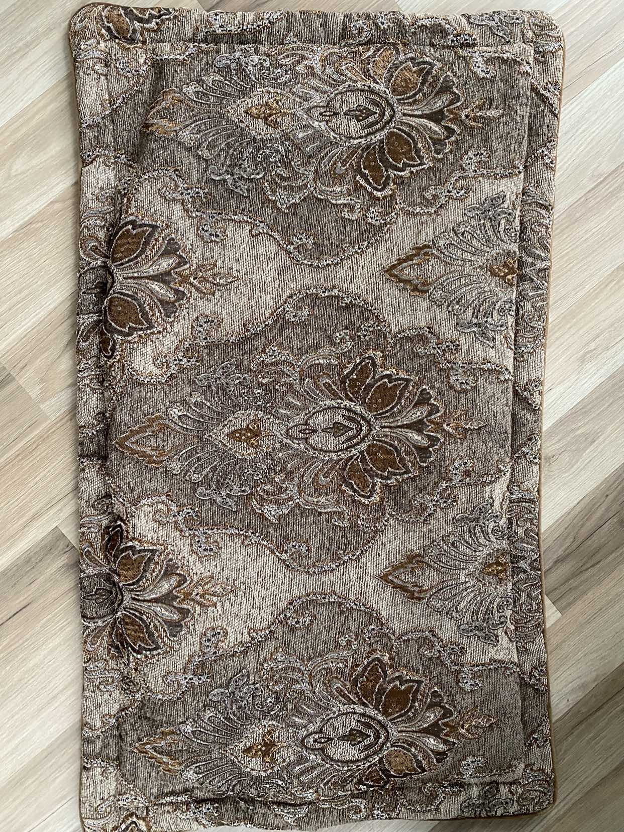 King comforter, bed skirt, pillow shams