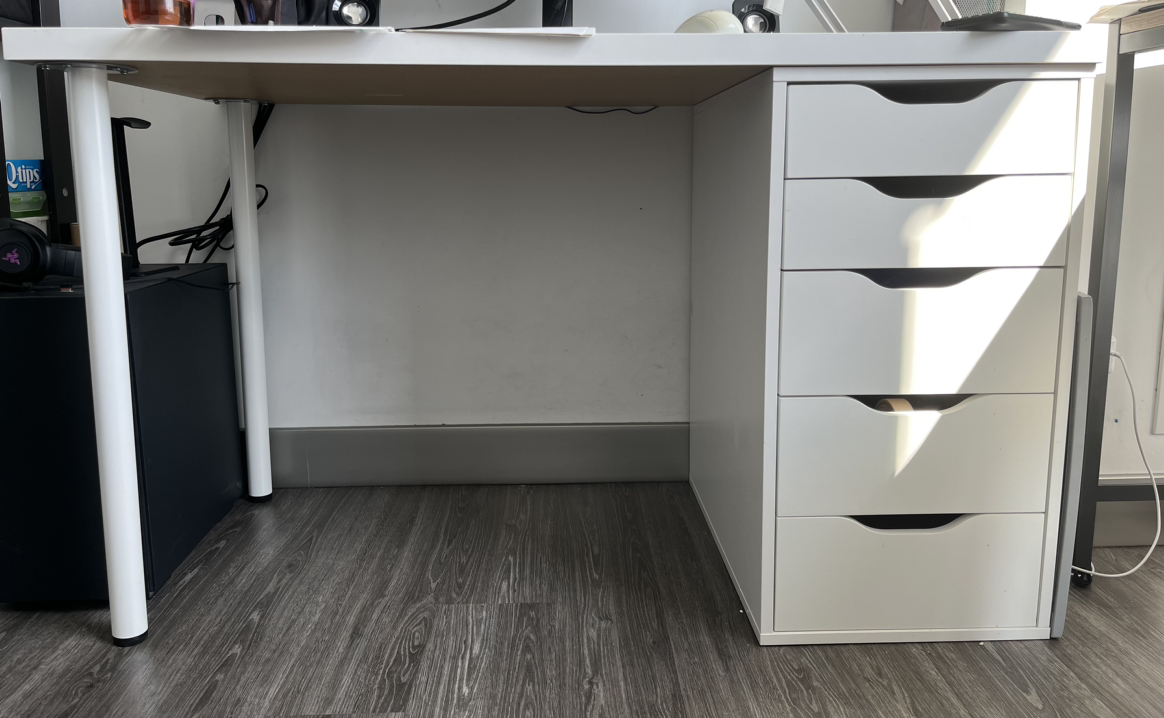 Assembled ikea desk with drawer LAGKAPTEN / ALEX - photo 2